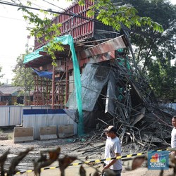 Proyek Tol BORR Ambruk, Kegiatan Konstruksi Dihentikan