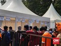 Ratusan Jakmania Antre Tukar Tiket, Polisi Berjaga-jaga