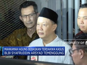 MA Bebaskan Terdakwa Kasus BLBI Syafruddin Arsyad Temenggung