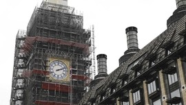FOTO: Mengintip Restorasi Big Ben