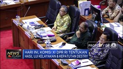 Komisi XI DPR RI Tentukan Hasil Uji Kelayakan Destry