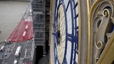 Big Ben membisu sejak menjalani masa pemugaran pada 21 Agustus 2017. (UK Parliament/Jessica Taylor/Handout via REUTERS)