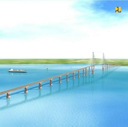 RI Punya Jembatan Terpanjang! Jokowi Sang Bapak Infrastruktur