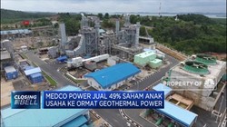 Medco Power Jual 49% Saham Anak Usaha