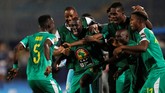 Senegal meng tipis 1-0 atas Benin di perempat final. Senegal akan menghadapi Tunisia di semifinal. (REUTERS/Mohamed Abd El Ghany)