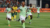 Nigeria lolos ke semifinal dengan mengalahkan Afrika Selatan 2-1 di babak perempat final. (REUTERS/Amr Abdallah Dalsh)