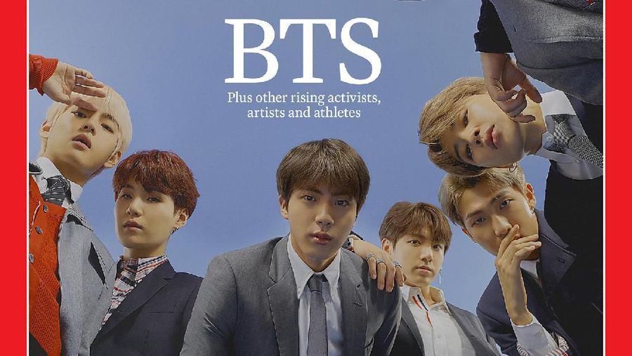 BTS Cover Majalah Time (dok.billboard.com)