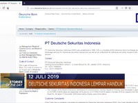 Deutsche Sekuritas Indonesia Lempar Handuk