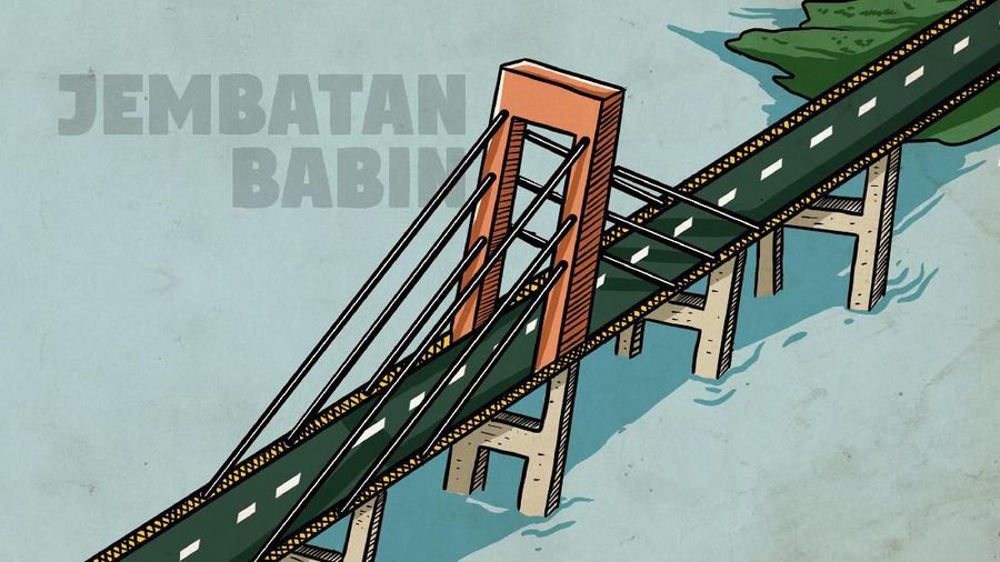 Infografis: Membelah laut! ini dia calon jembatan baru RI