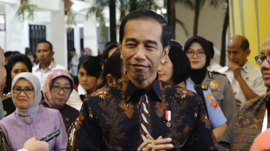 Presiden Joko Widodo (Jokowi) untuk pertama kalinya bicara soal reshuffle kabinet setelah terpilih sebagai Presiden pada periode keduanya. (CNBC Indonesia)