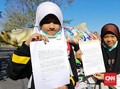 Protes Sampah Impor, Anak-anak di Jatim Surati Donald Trump