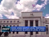 Indeks Dow Jones Cetak Rekor Baru