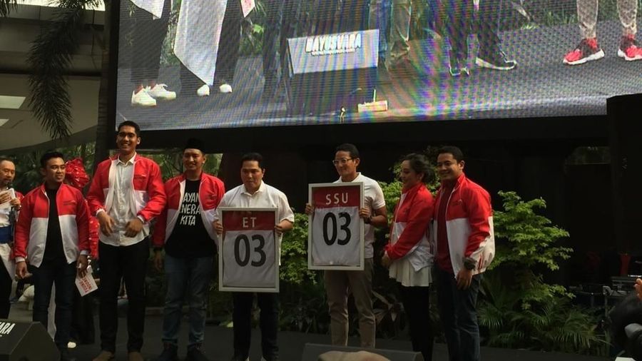 Sandiaga berharap para pendukung tidak marah.