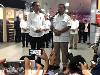 Sehari Usai Bertemu Jokowi, Prabowo: Tak Ada Tawar-menawar!