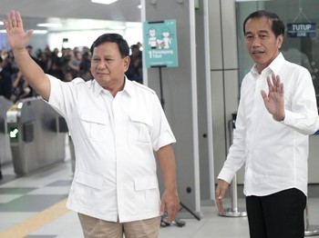 Jokowi dan Prabowo Bertemu, Sri Mulyani Happy!