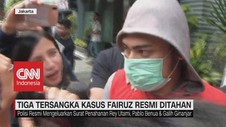 VIDEO: Tiga Tersangka Kasus Fairuz Resmi Ditahan