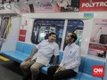 Prabowo Saat Naik MRT: Seperti di Luar Negeri