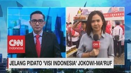 VIDEO: Jelang Pidato 'Visi Indonesia' Jokowi-Ma'ruf