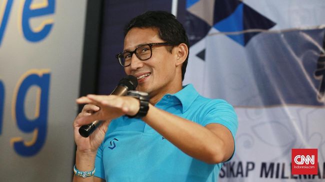 Sandiaga Risau Pembagian Tugas Jika Istri 'Nyalon' di Tangsel