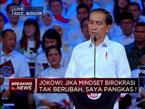 Jokowi: Saya  Butuh Menteri yang Berani!