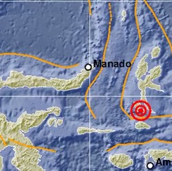 Gempa 7,2 M di Maluku Utara, Tak Berpotensi Tsunami