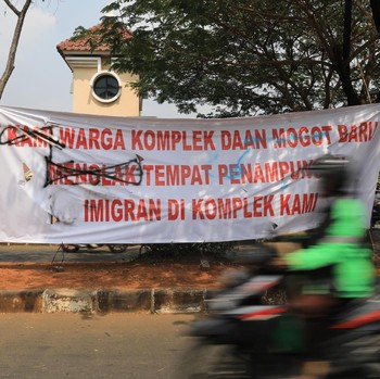 Duh, Warga Kalideres Tolak Imigran Pencari Suaka