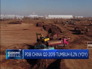 PDB China Q2-2019 Cuma Tumbuh 6,2% (YoY)