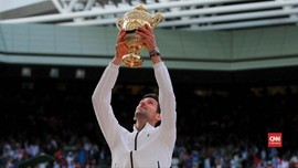 VIDEO: Hampir Lima Jam, Djokovic Raih Gelar Wimbledon