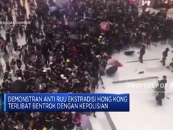 Lagi, Demonstran Anti RUU Ekstradisi Hong Kong Ricuh
