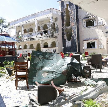 Hotel di Somalia Diserang, 26 Tewas, 56 Luka-Luka