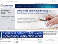 Danareksa Lepas Saham Anak Usaha Ke BRI