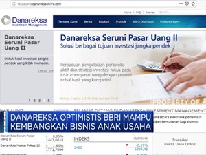 Danareksa Lepas Saham Anak Usaha Ke BRI