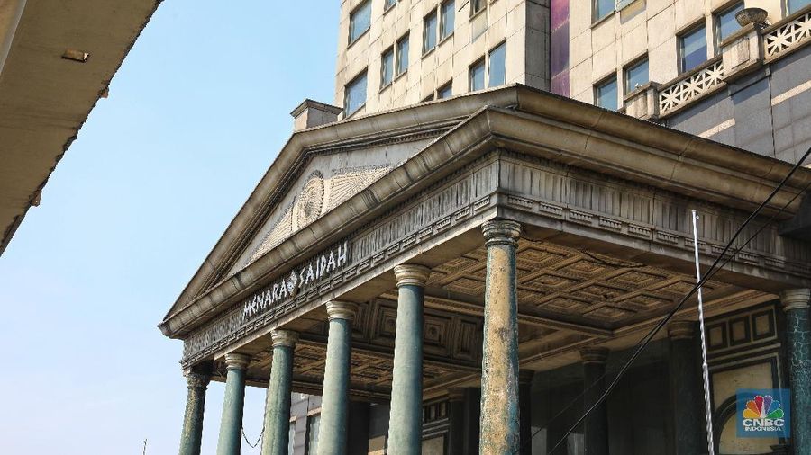 Menara Saidah kembali menyedot perhatian warganet.