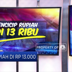 Mencicip Rupiah di Rp 13.000/USD