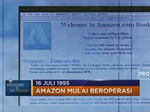 16 Juli 1995 Amazon Mulai Beroperasi