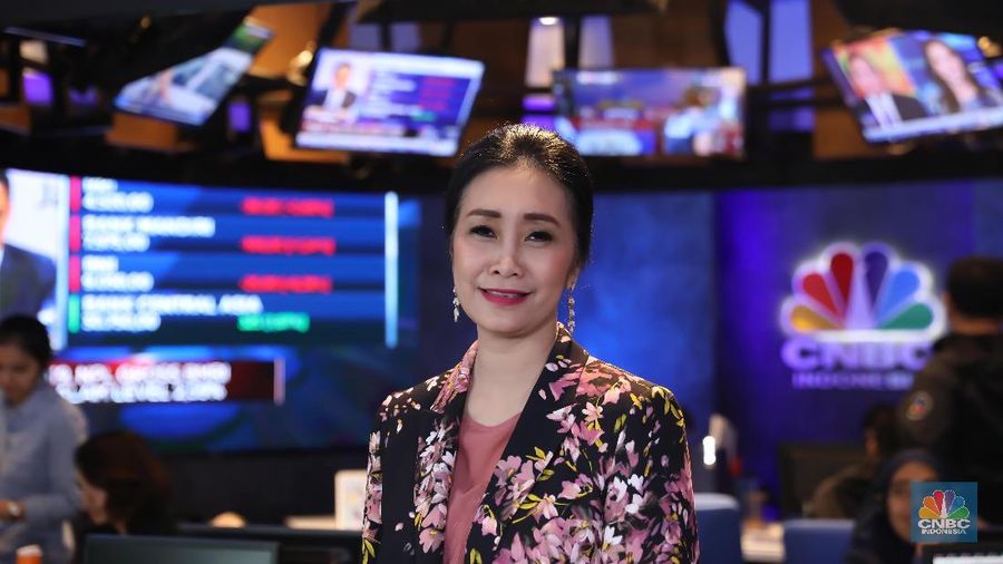 Direktur Konsumer PT.Bank BRI Handayani (CNBC Indonesia/Muhammad Sabki)