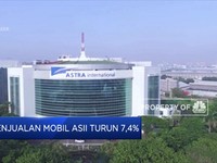 Penjualan Mobil Astra Turun 7,4%