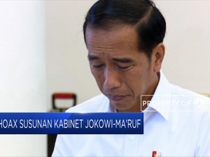 Hoax! Susunan Kabinet Jokowi-Ma'ruf