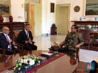 Temui Menlu Singapura, Jokowi Bahas Visi Indonesia 2019-2024