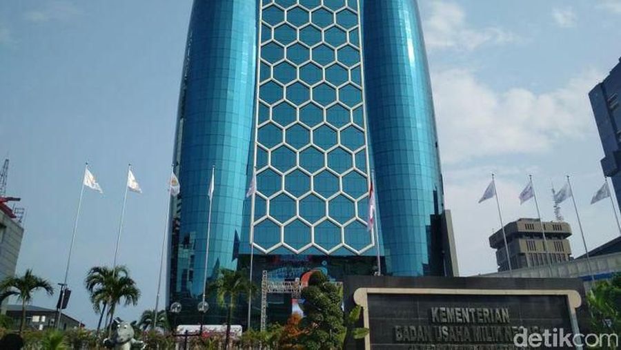 Gedung Kementerian BUMN (detik.com/Hendra Kusuma)