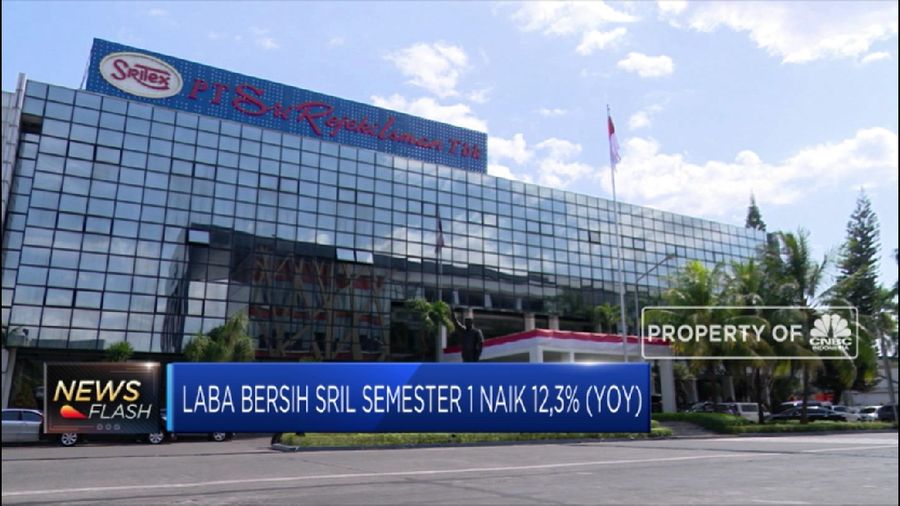 Laba Bersih SRIL Semester 1 Naik 12,3% YOY (CNBC Indonesia TV)