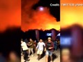VIDEO: Kebakaran Lahan di Kroasia, Penonton Konser Dievakuasi
