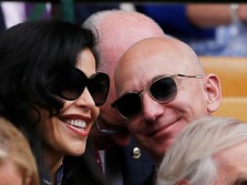 Uhuy! Orang Terkaya Dunia Gandeng Pacar Baru Nonton Wimbledon