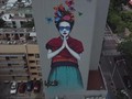 VIDEO: Frida Kahlo Terpampang di Tembok Meksiko.