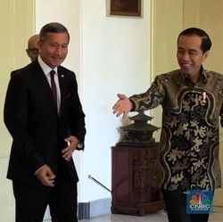 Menlu Singapura Cs Datangi Jokowi, Negosiasi Tax Treaty?