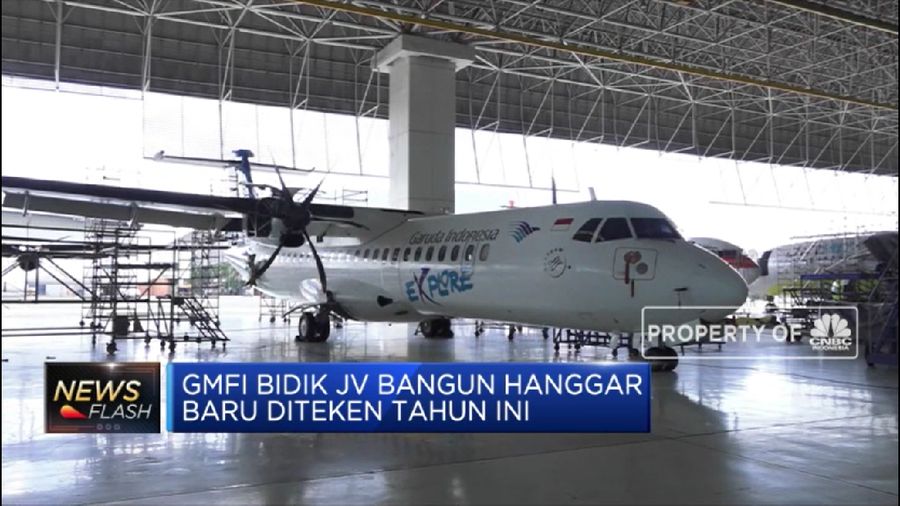 Siap-Siap! Hanggar Baru GMFI di Kepri (CNBC Indonesia TV)