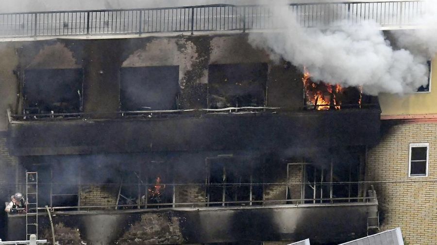 Studio animasi di Kyoto, Jepang, sengaja dibakar pada Kamis (18/7) menyebabkan puluhan orang diduga meninggal dan mengalami luka-luka.
