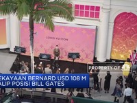 Kekayaan CEO Louis Vuitton Lampaui Bill Gates