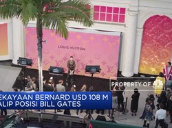 Kekayaan CEO Louis Vuitton Lampaui Bill Gates