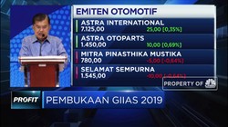 Buka GIIAS, Wapres Singgung Mobil Listrik
